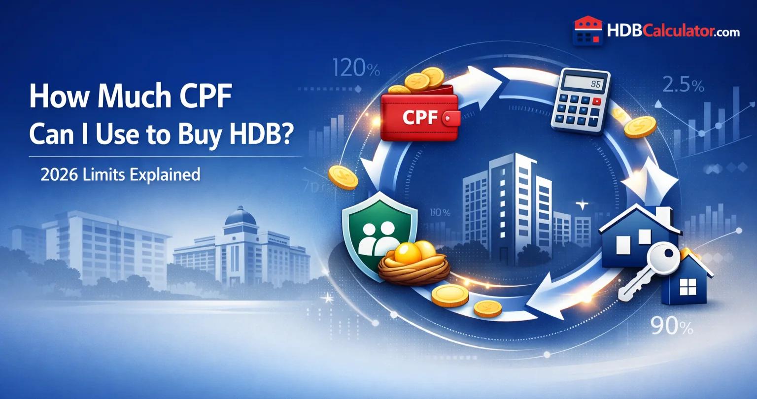How Much CPF Can I Use to Buy HDB? 2026 Limits Explained