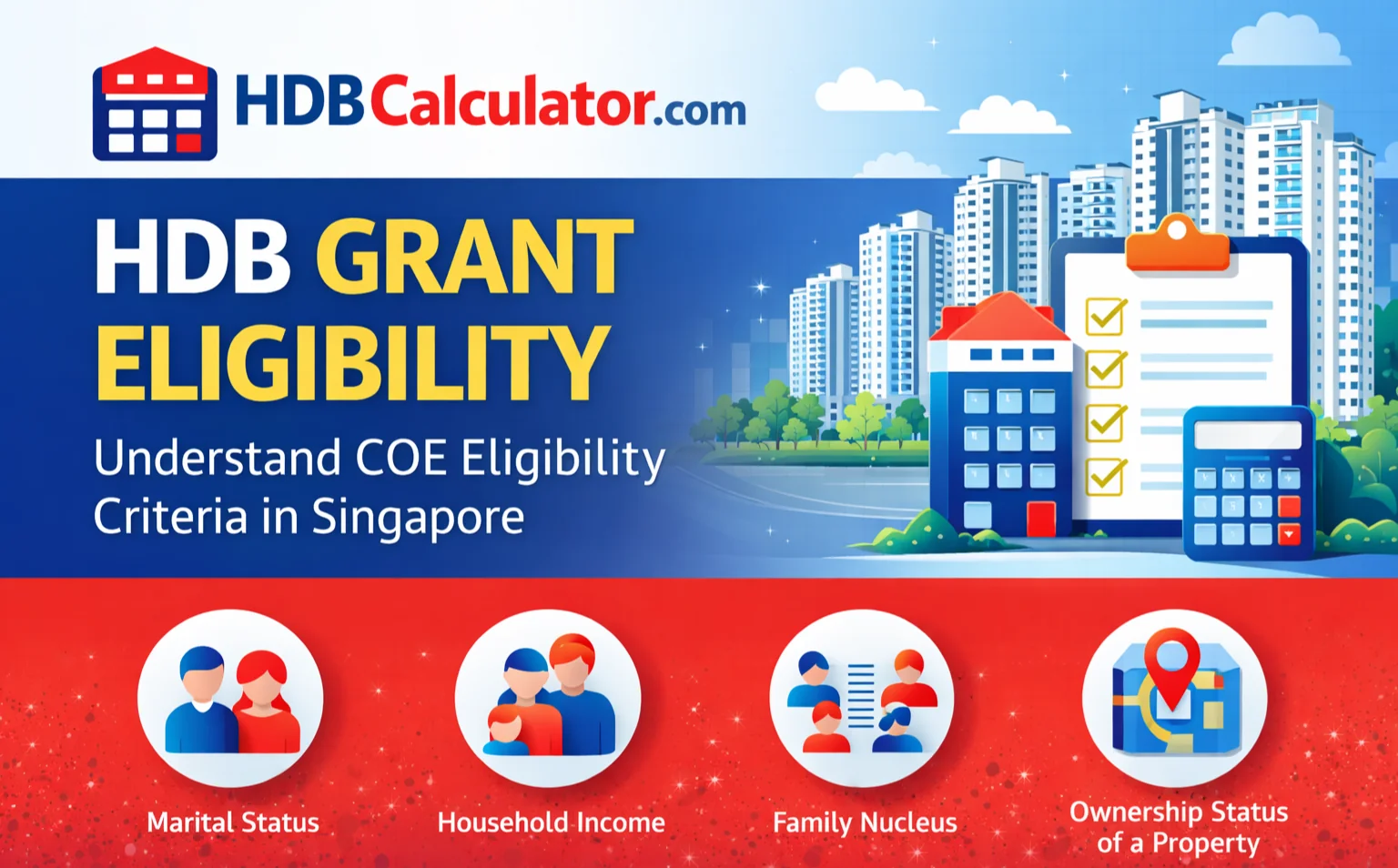 HDB Grant Eligibility Step by Step: How to Check What You Qualify For